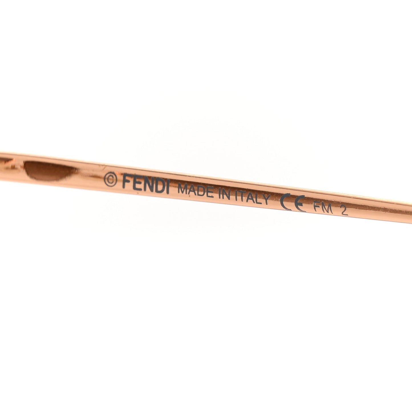 Metal Aviator Sunglasses FF0286/S Gold