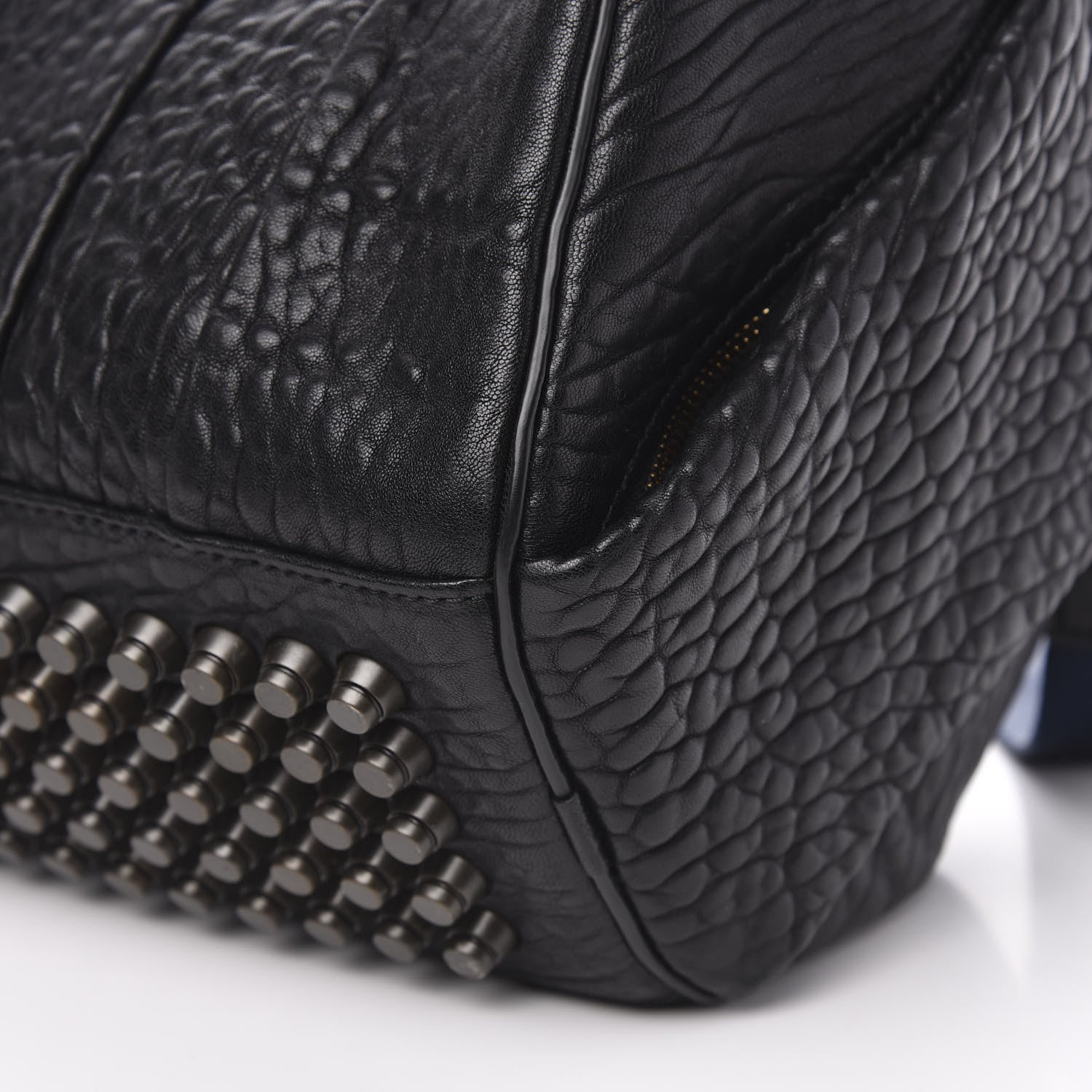 Alexander Wang Pebbled Lambskin Rocco Black Nickel Hardware 8 of 10