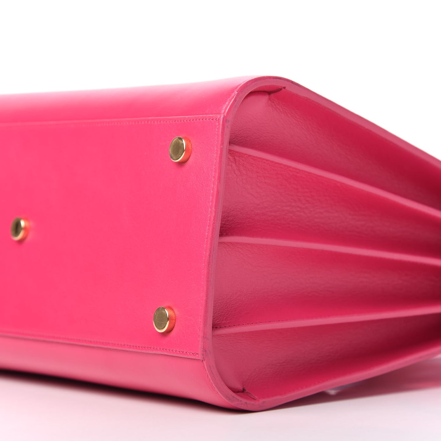 Calfskin Small Sac De Jour Lipstick Fuchsia