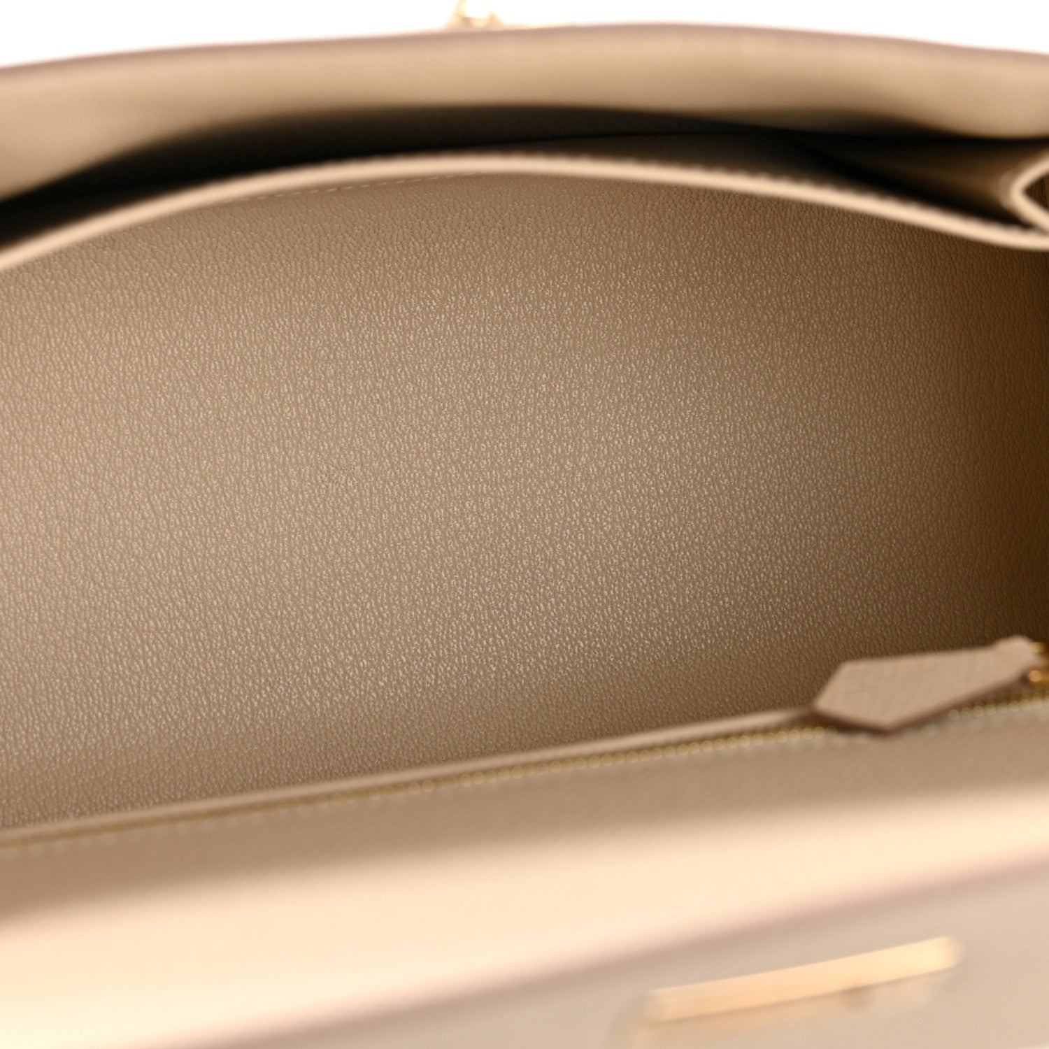 Hermes Epsom Kelly Sellier 25 Craie 5 of 10
