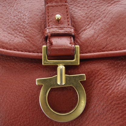 FASHIONPHILE SALVATOREFERRAGAMOLeatherGanciniHoboRed 5 of 7