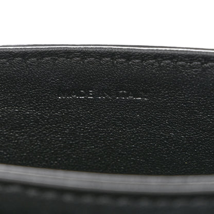 Celine Canvas Calfskin Triomphe Embroidered Teen Triomphe Bag Black 7 of 11