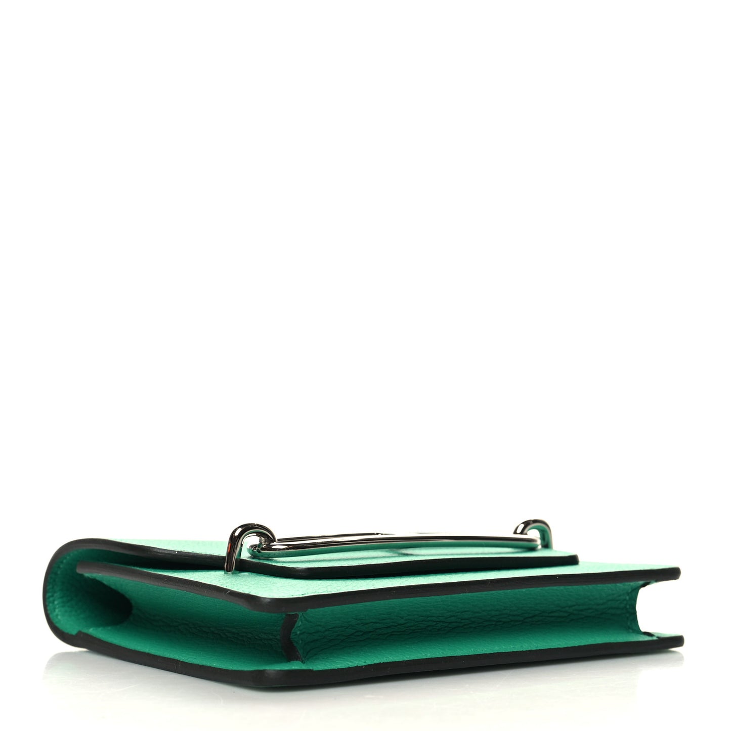 Evercolor Bi-Color Roulis Slim Wallet Menthe Vert Bosphore