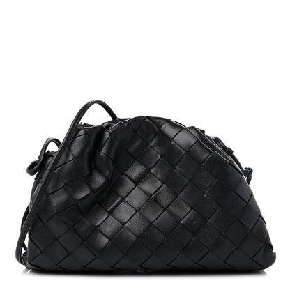 Bottega Veneta Nappa Intrecciato The Mini Pouch Black 1 of 9
