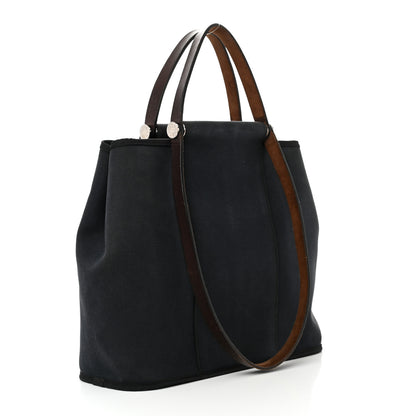 Hermes Toile Cabag 32 Black 3 of 11
