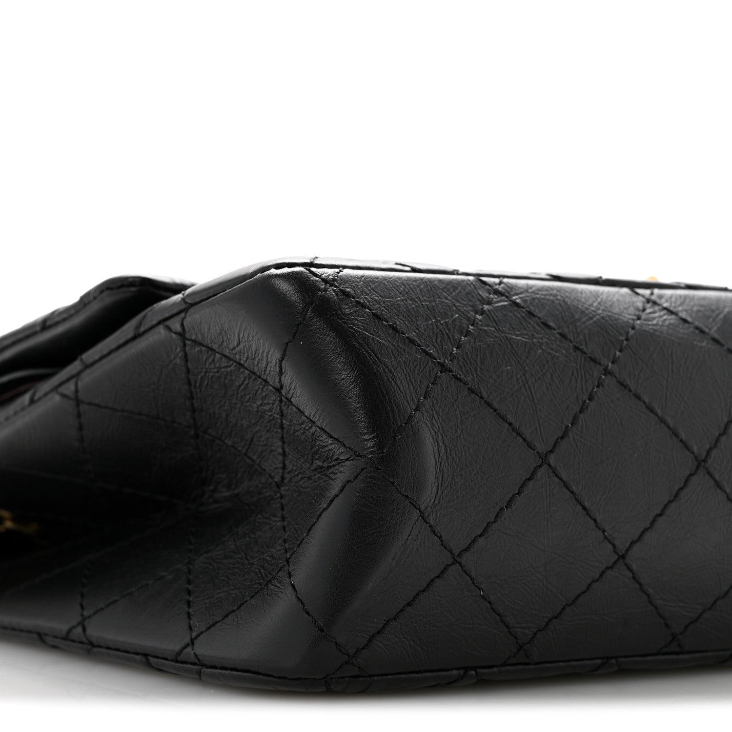 Chanel Aged Calfskin Quilted 2.55 Reissue 226 Flap Black 9 of 12