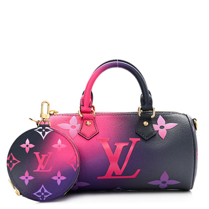 Louis Vuitton Monogram Giant Spring In The City Papillon BB Midnight Fuchsia 1 of 10