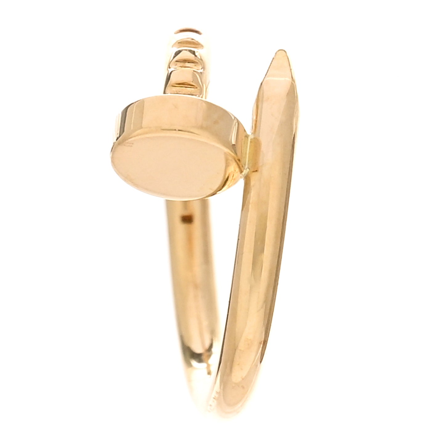 18K Yellow Gold Juste Un Clou Single Hoop Earring