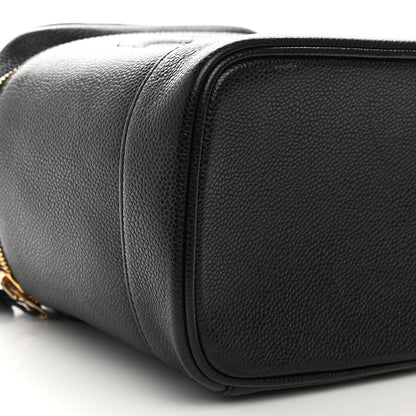 Chanel Caviar Vanity Cosmetic Case Black 9 of 15
