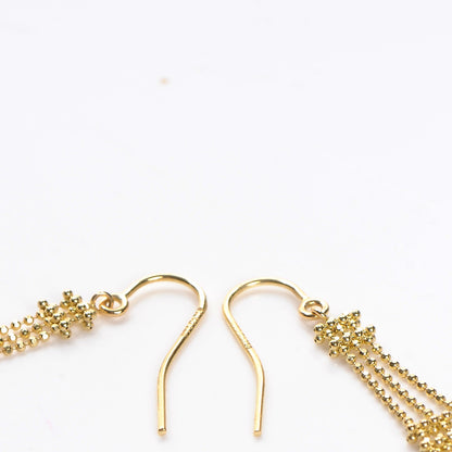 Tiffany 18K Yellow Gold Fringe Tower Earrings 3 of 4