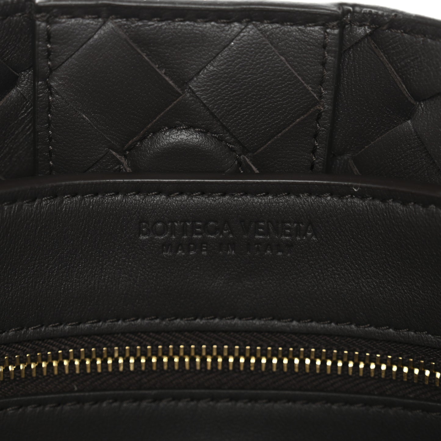 Nappa Intrecciato Small Andiamo Shoulder Bag Fondant