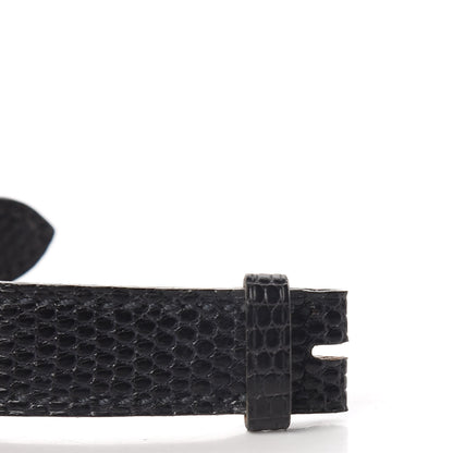 Hermes Lizard 16mm Watch Strap Graphite 5 of 7