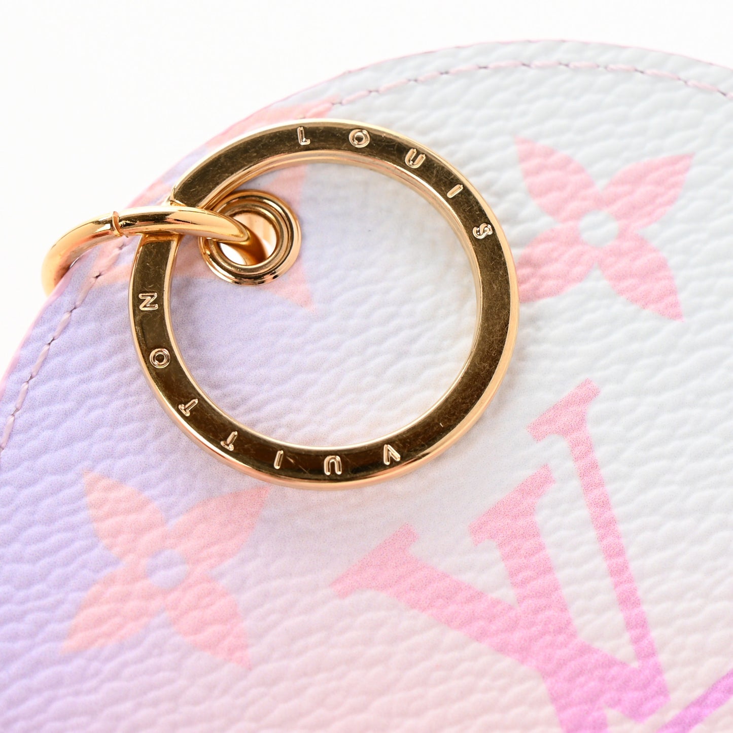 Monogram Giant Spring In The City Bag Charm Key Holder Sunrise Pastel