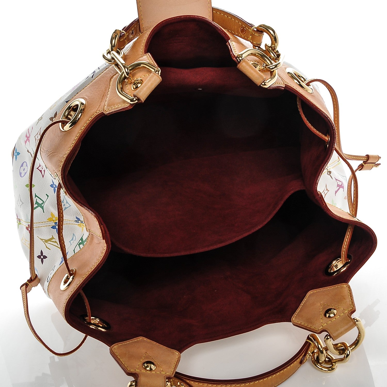 Louis Vuitton Monogram Multicolor Ursula White 5 of 7