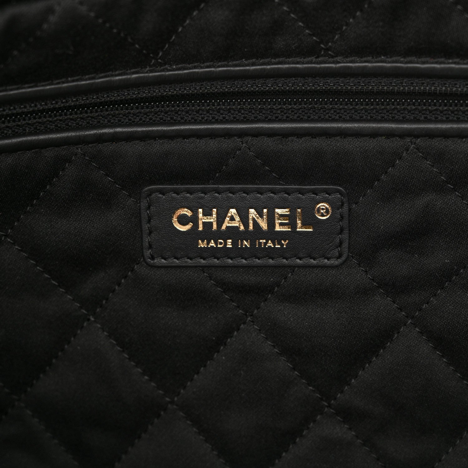 Chanel Shiny Calfskin Quilted Small Chanel 22 Black 8 of 12
