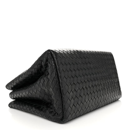 Bottega Veneta Light Calf Intrecciato Small Roma Black 4 of 14