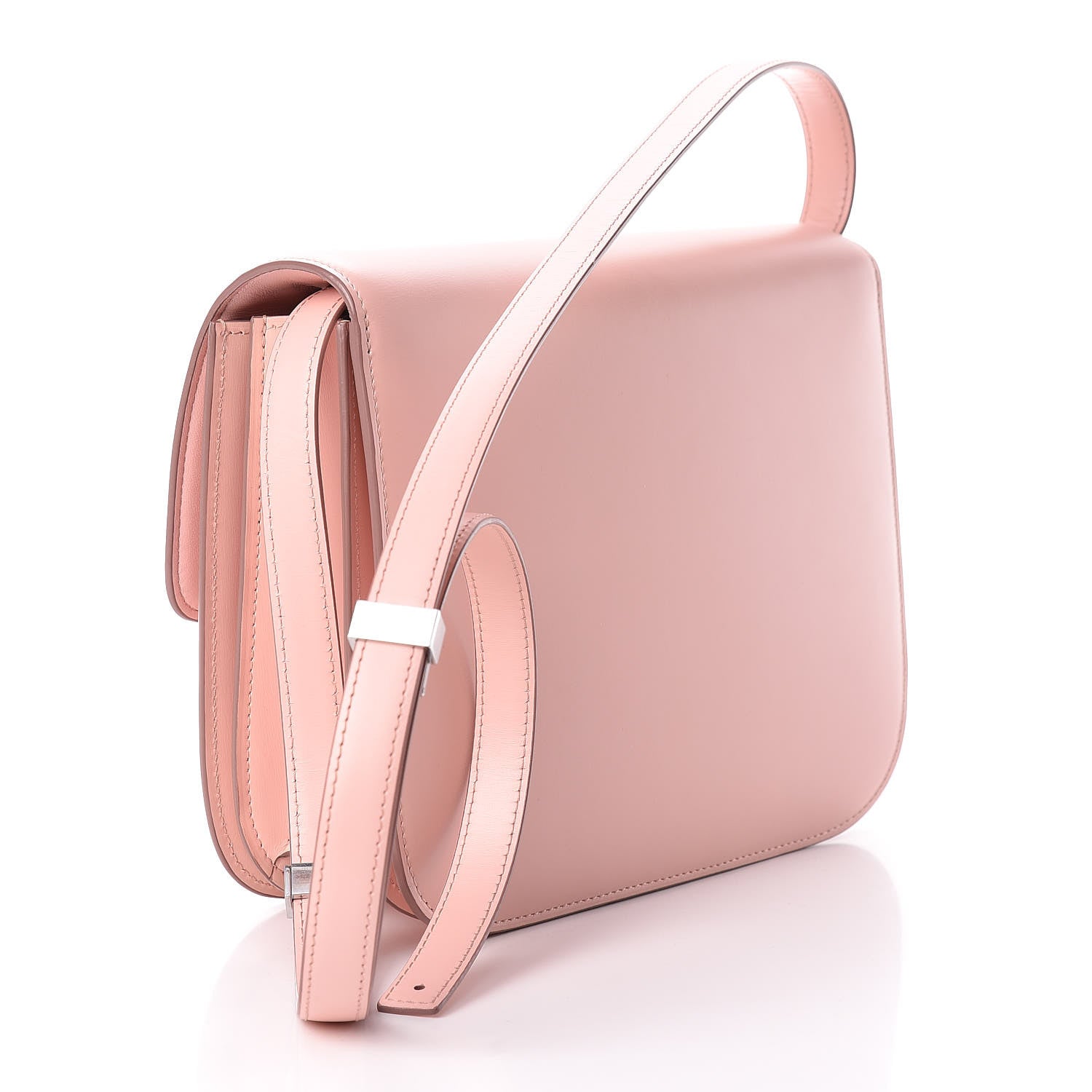 Celine Box Calfskin Medium Classic Box Flap Bag Blush 3 of 11