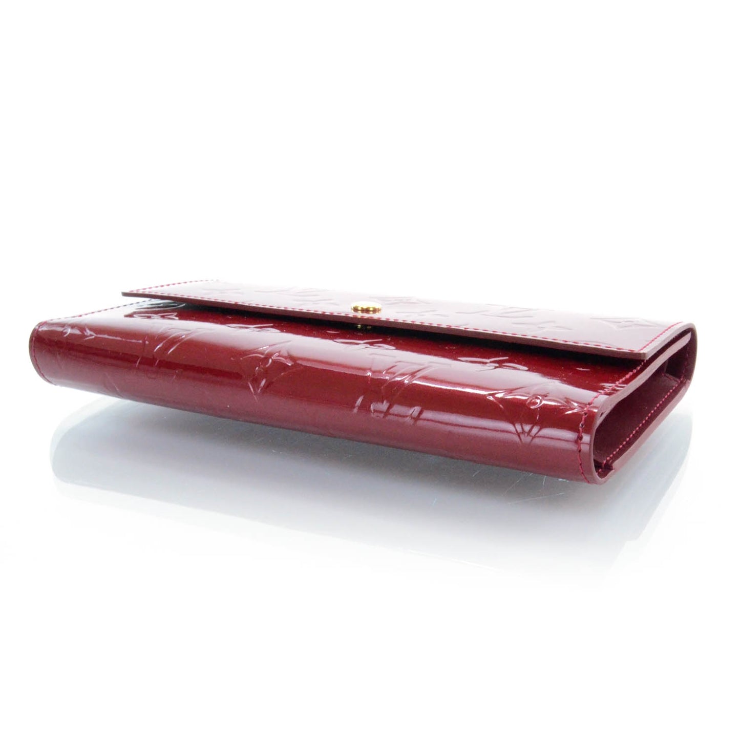 Vernis Porte Tresor International Wallet Pomme D'Amour