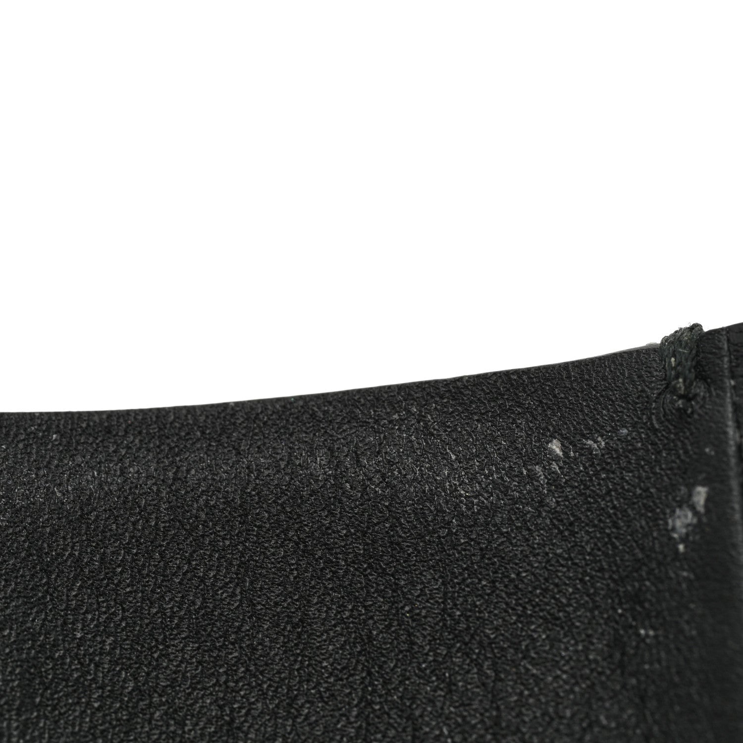 Chanel Calfskin Crystal CC Cuff Bracelet M Black 6 of 9