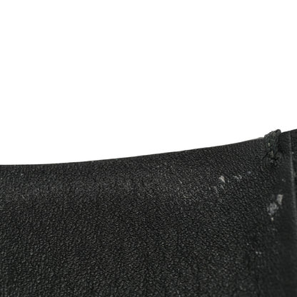 Chanel Calfskin Crystal CC Cuff Bracelet M Black 6 of 9