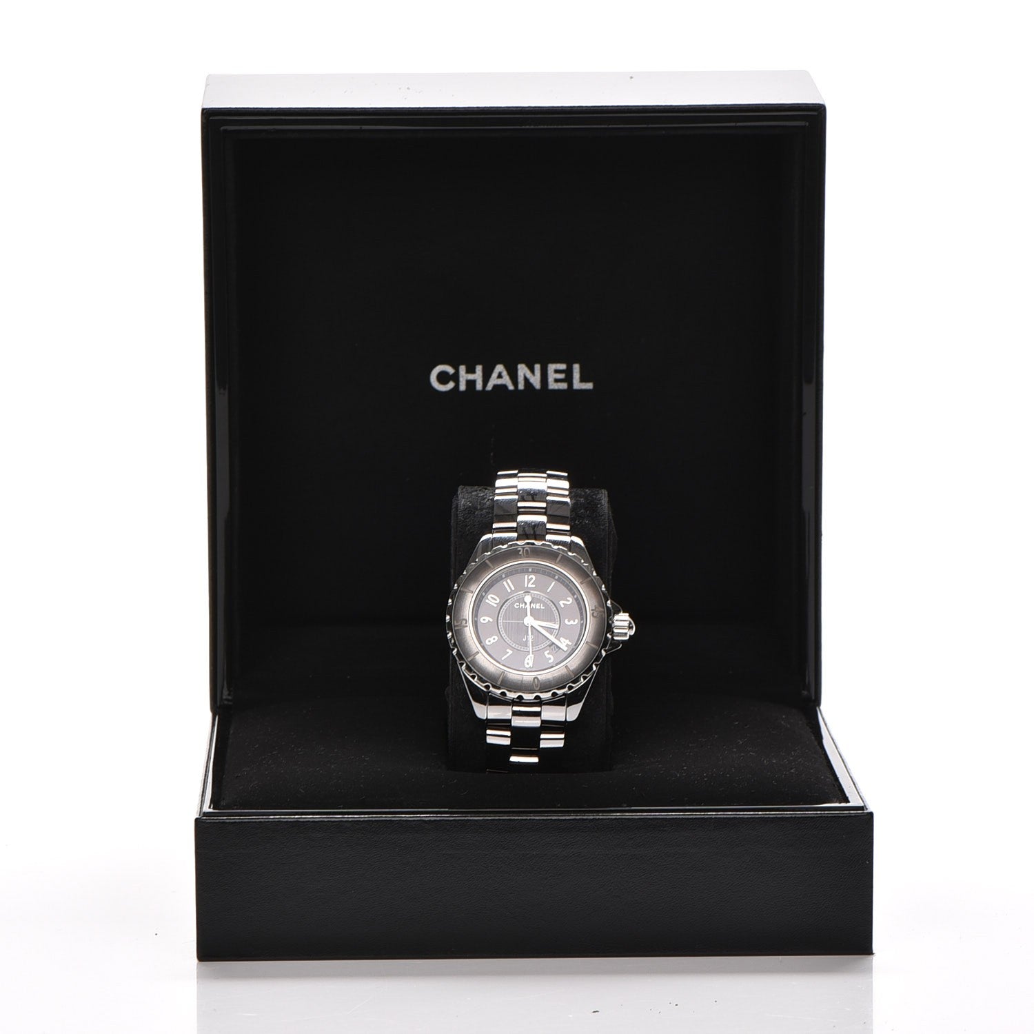 Chanel Titanium Ceramic 33mm J12 Chromatic Quartz Watch 7 of 7