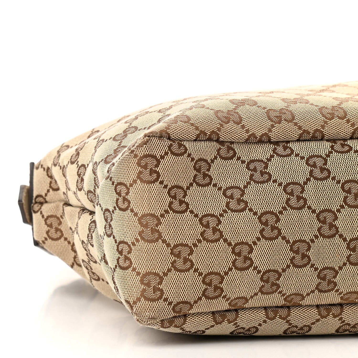 Gucci Monogram Medium Horsebit Chain Hobo Off White 8 of 12