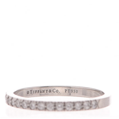 Tiffany Platinum Diamond Novo Half Circle Ring 54.5 7 4 of 4