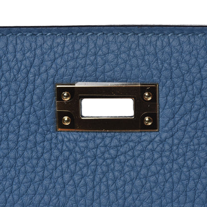 Hermes Togo Kelly Retourne 25 Azur 19 of 31