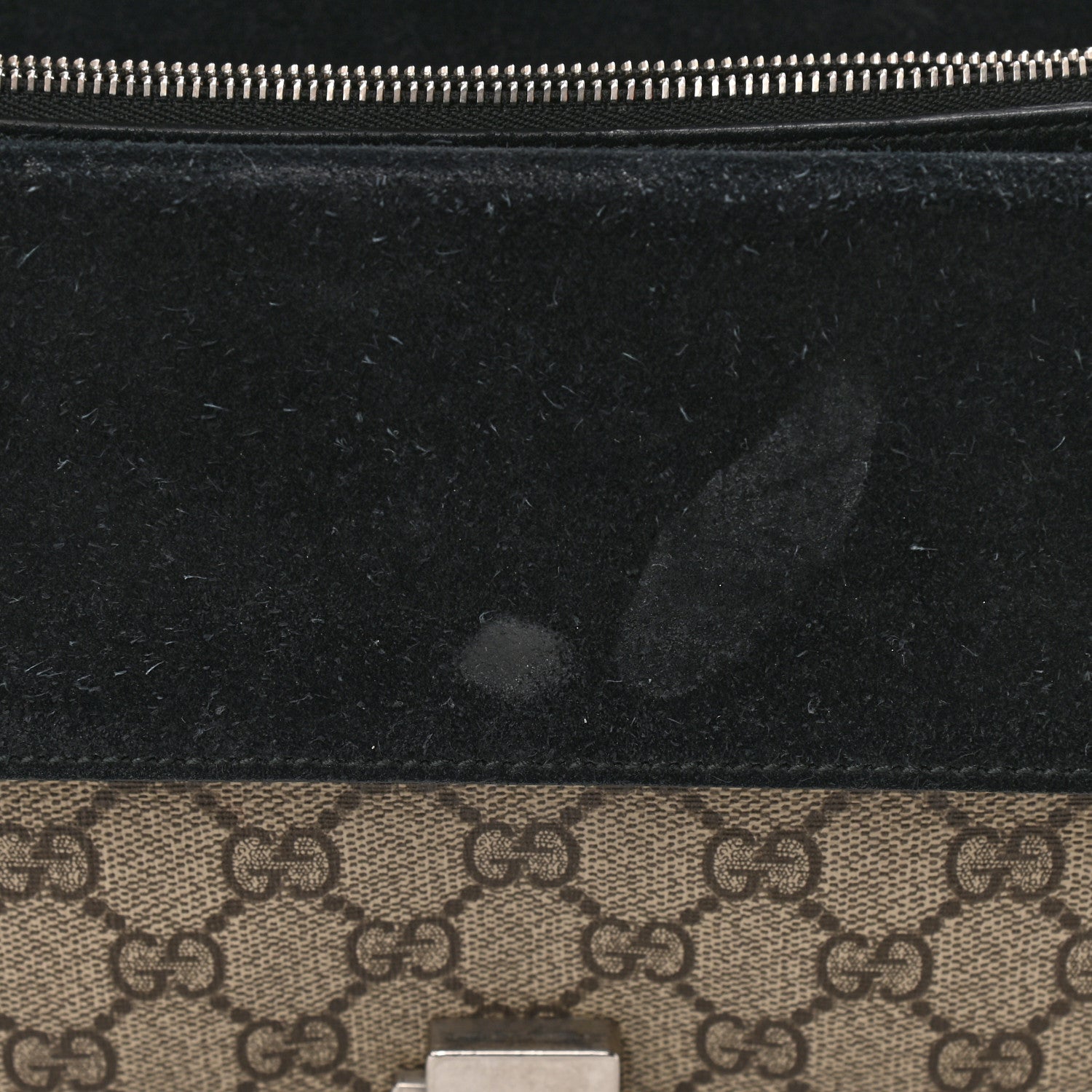 Gucci GG Supreme Monogram Small Dionysus Shoulder Bag Black 15 of 17