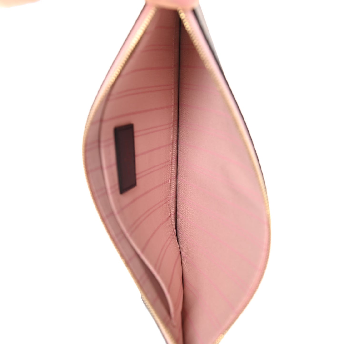 Damier Ebene Neverfull MM GM Pochette Rose Ballerine