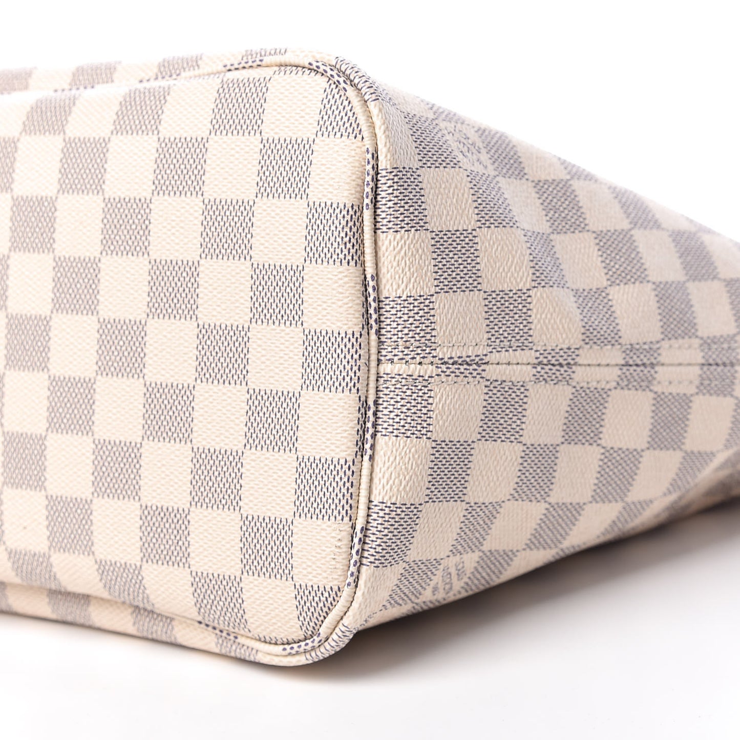 Damier Azur Neo Neverfull MM Rose Ballerine