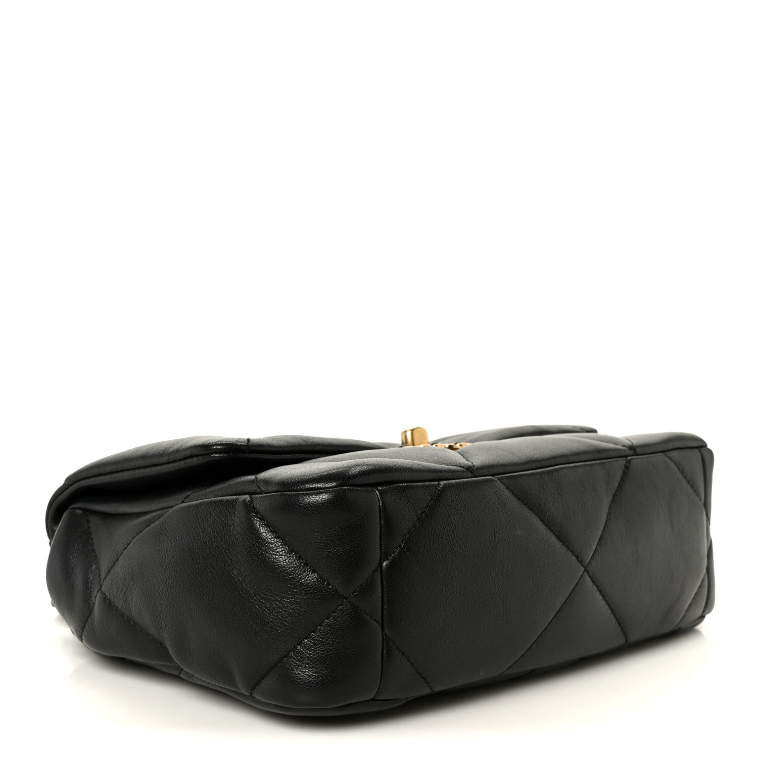 Chanel Lambskin Quilted Medium Chanel 19 Flap Black 3 of 10