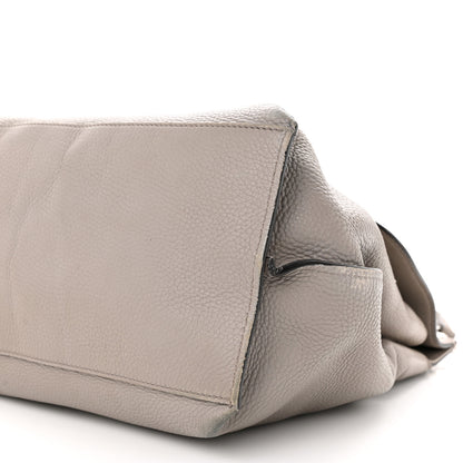 Gucci Cellarius Calfskin Large Bamboo Daily Top Handle Bag Storm Grey 9 of 18