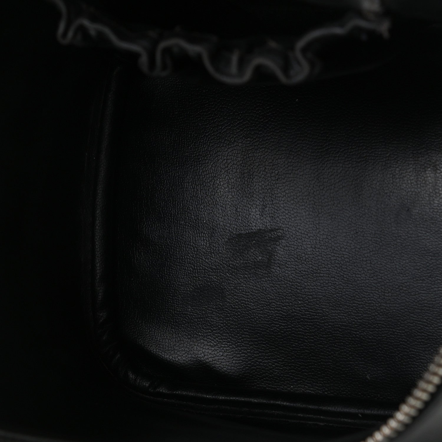 Chanel Lambskin Vanity Cosmetic Bag Black 8 of 12