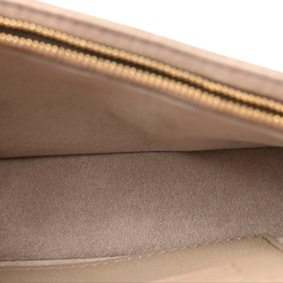 Empreinte Monogram Giant Ivy Wallet On Chain Tourterelle Creme