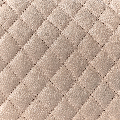 Chanel Caviar Quilted Medium Boy Flap Beige 25 of 27