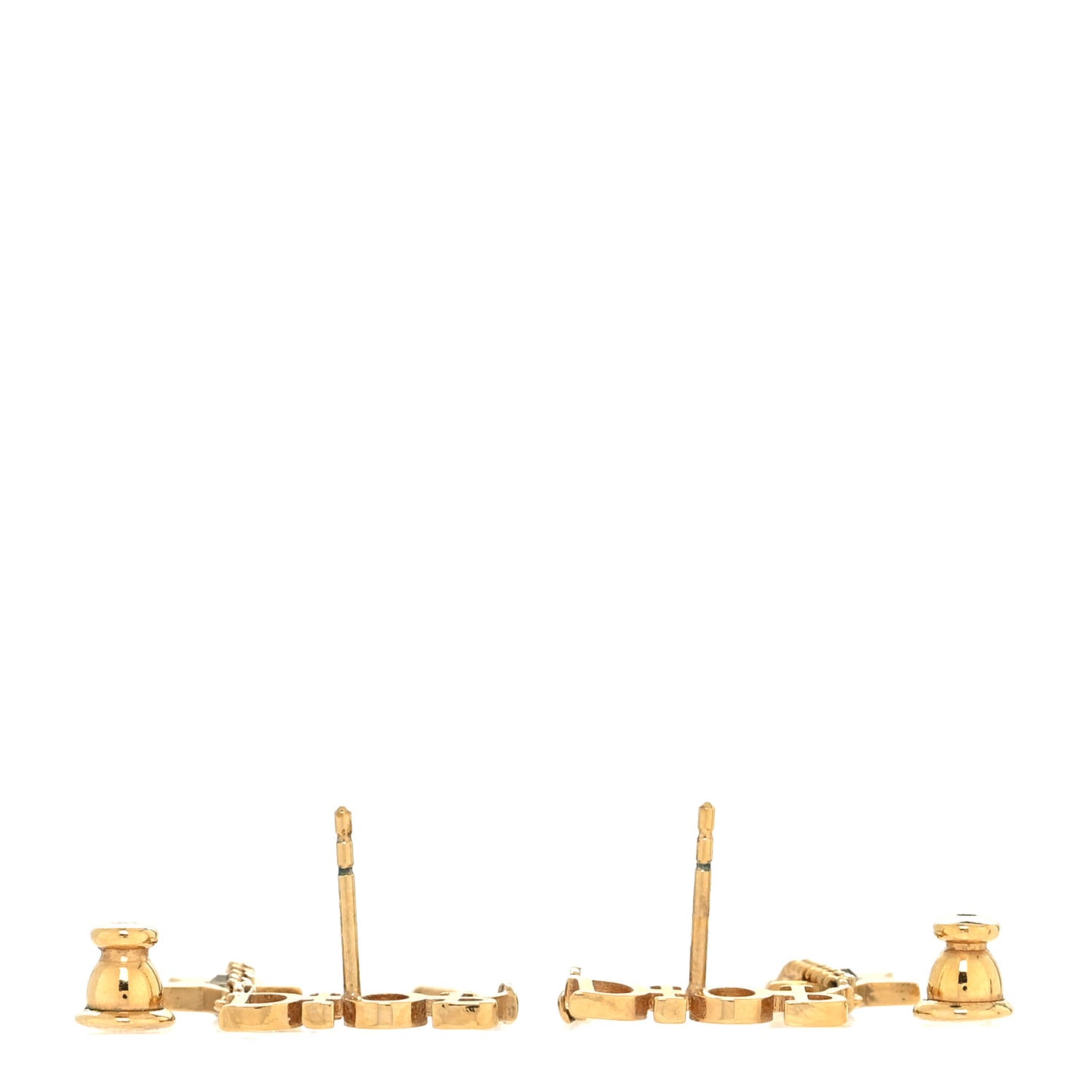 Metal Chain Star Dio(r)evolution Earrings Gold