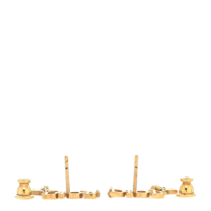 Christian Dior Metal Chain Star Dio(r)evolution Earrings Gold 3 of 3