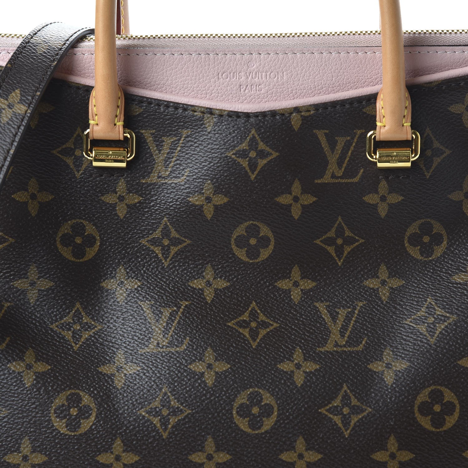 Louis Vuitton Monogram Pallas Rose Ballerine 8 of 8