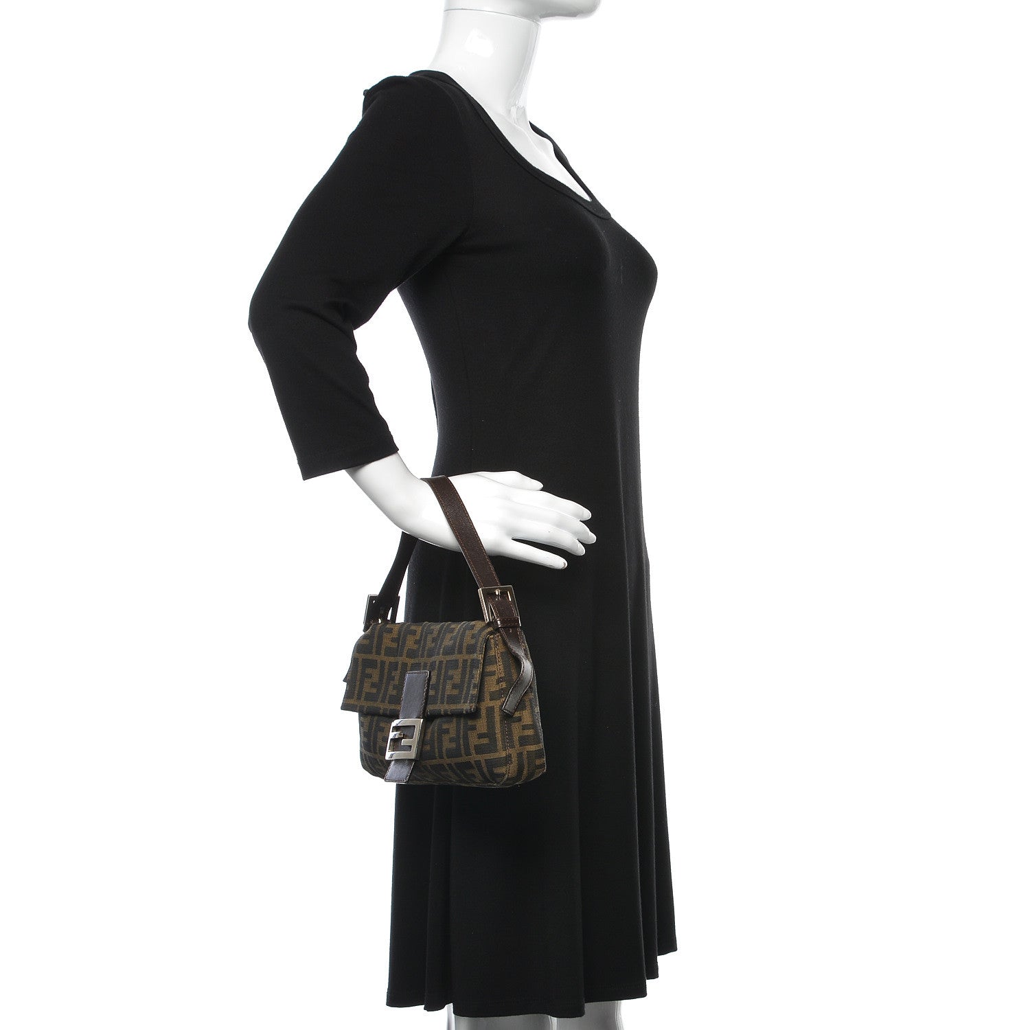 Fendi Zucca Baguette Tobacco 2 of 14