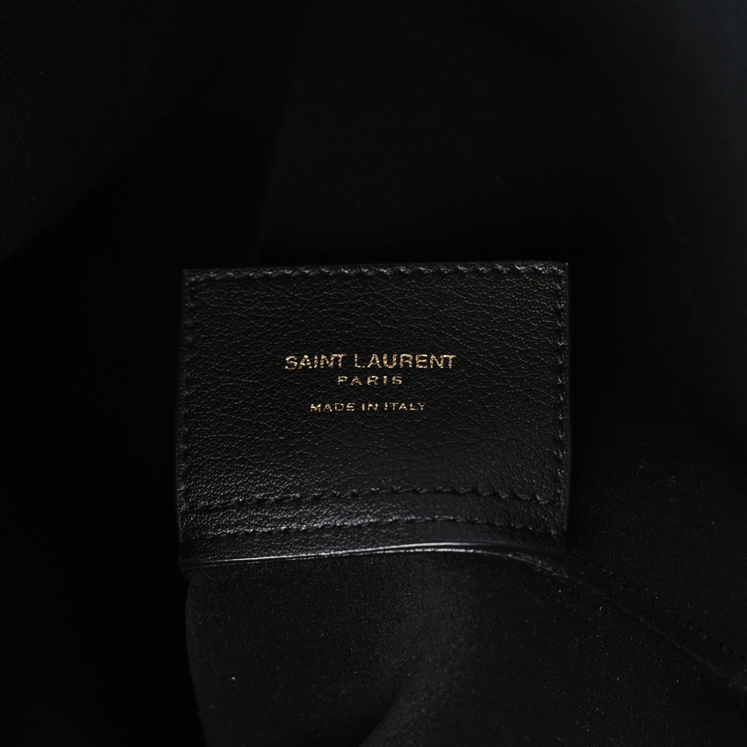 Saint Laurent Calfskin Toy Shopping Tote Black 6 of 9