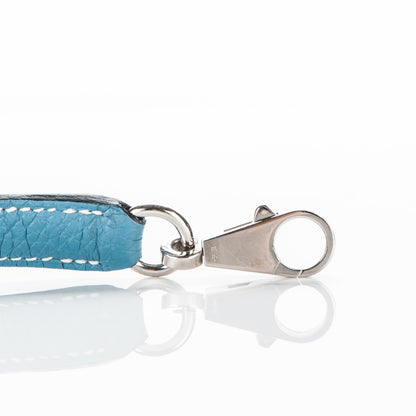 Hermes Togo Kelly Retourne 32 Blue Jean 27 of 30
