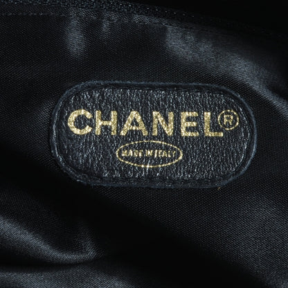 Chanel Lambskin CC Shopper Tote Black 5 of 6
