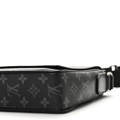 Louis Vuitton Monogram Eclipse District PM Black 9 of 10