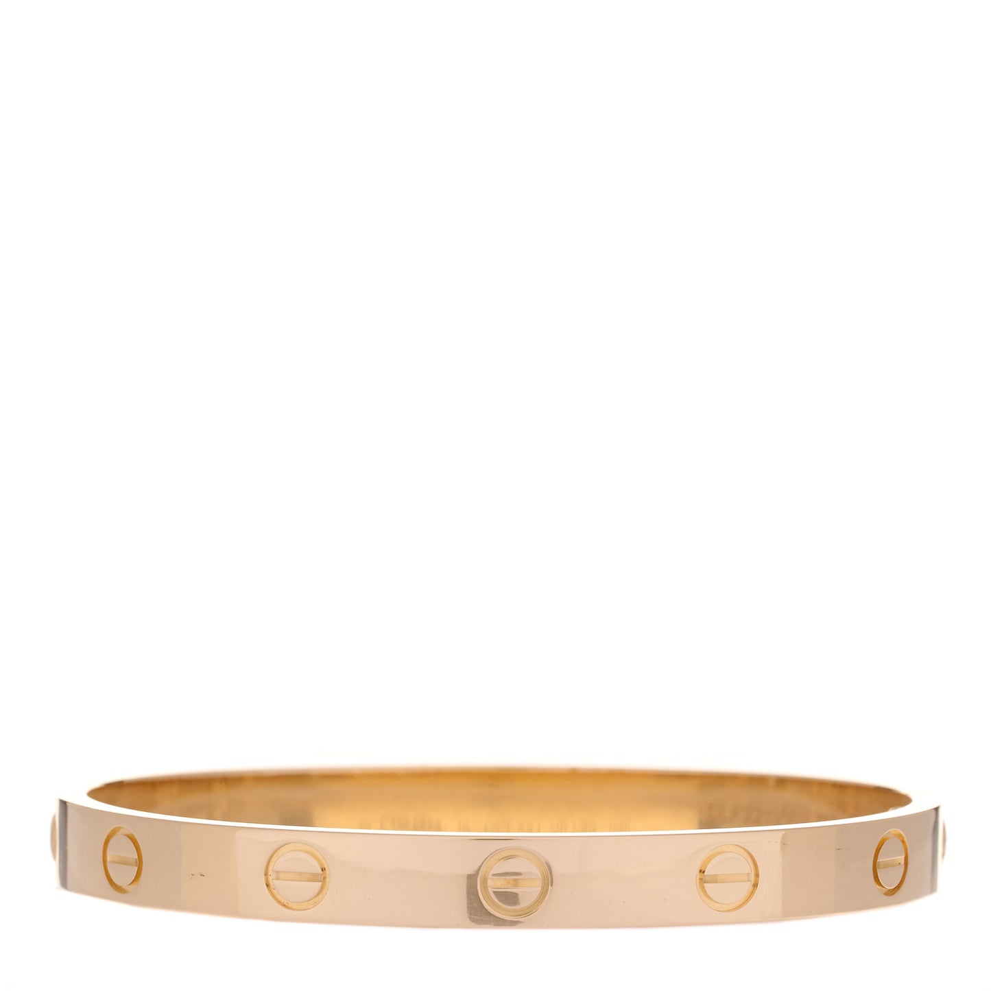 18K Yellow Gold Love Bracelet 16