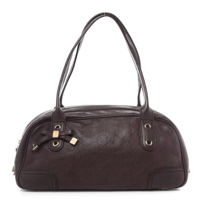 Gucci Guccissima Small Princy Satchel Brown 1 of 10