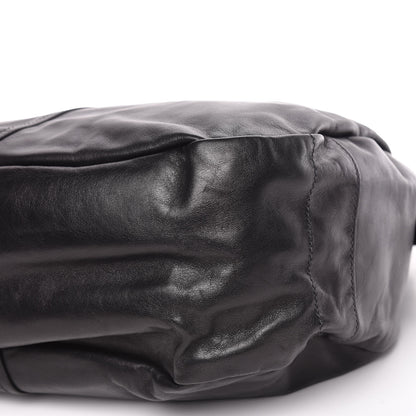 Prada Soft Calf Hobo Black 6 of 10