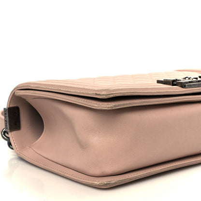Chanel Lambskin Quilted Medium Boy Flap Light Pink 9 of 11