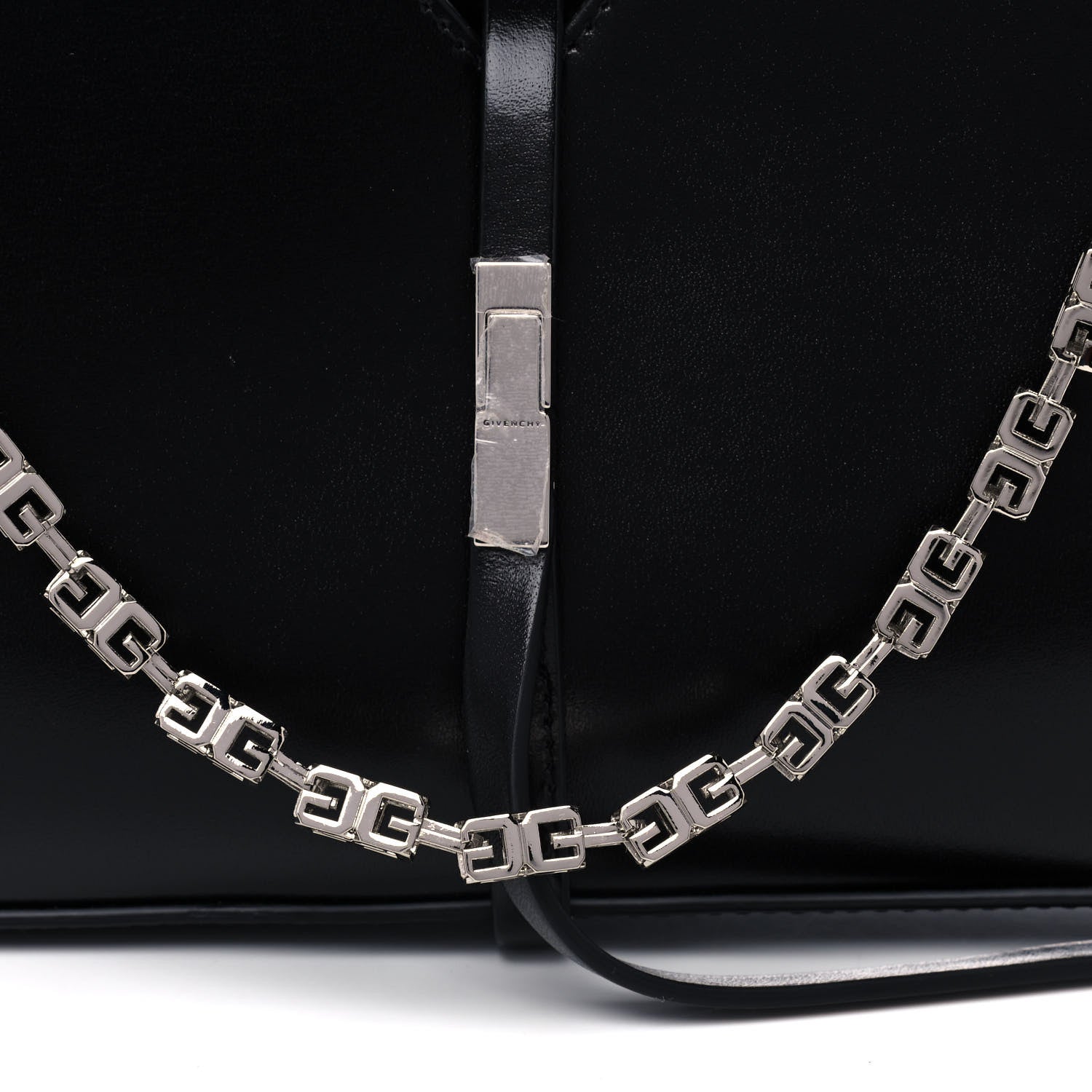 Givenchy Box Calfskin Small Cut Out Shoulder Bag Black 6 of 9