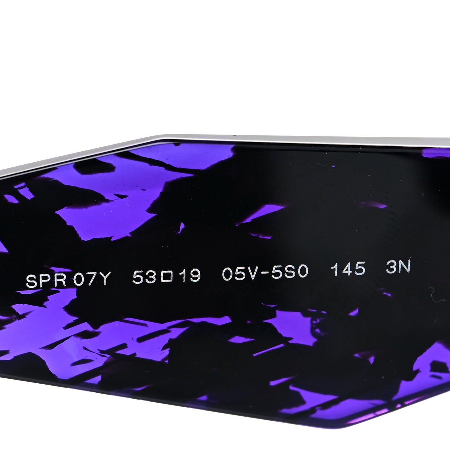 Acetate Symbole Sunglasses SPR 07Y Purple